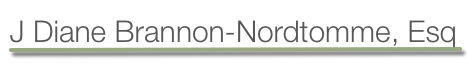 J Diane Brannon-Nordtomme Esq Logo